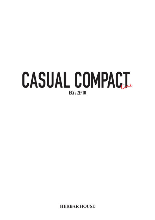 CASUAL COMPACT（ZEPTO＆EXY）　表紙